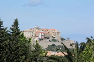 Vue sur la citadelle de Calvi